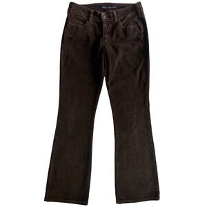 Levi's Corduroy Slender Boot Cut 526 Jeans Women 4 Brown Stretch Low Rise